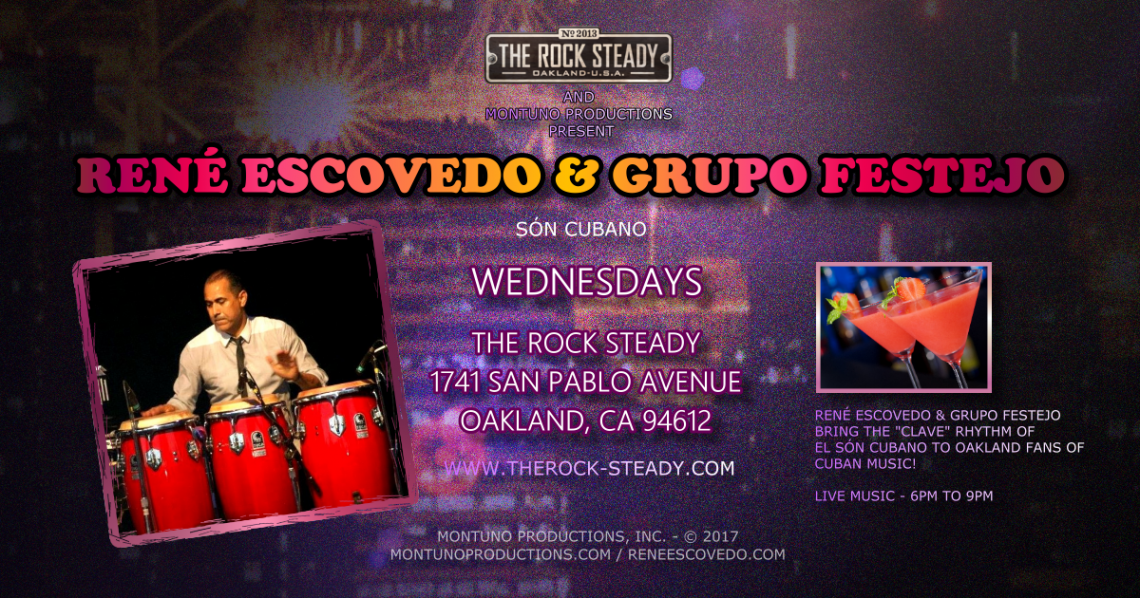 René Escovedo & Grupo Festejo Live at The Rock Steady